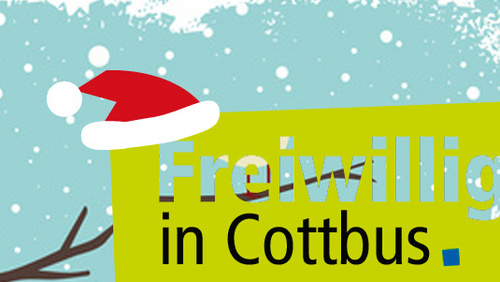 Weihnachtsmütze Freiwilligenagentur Cottbus