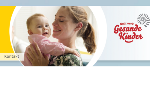 Frau mit Kind im Netzwerk Gesunde Kinder